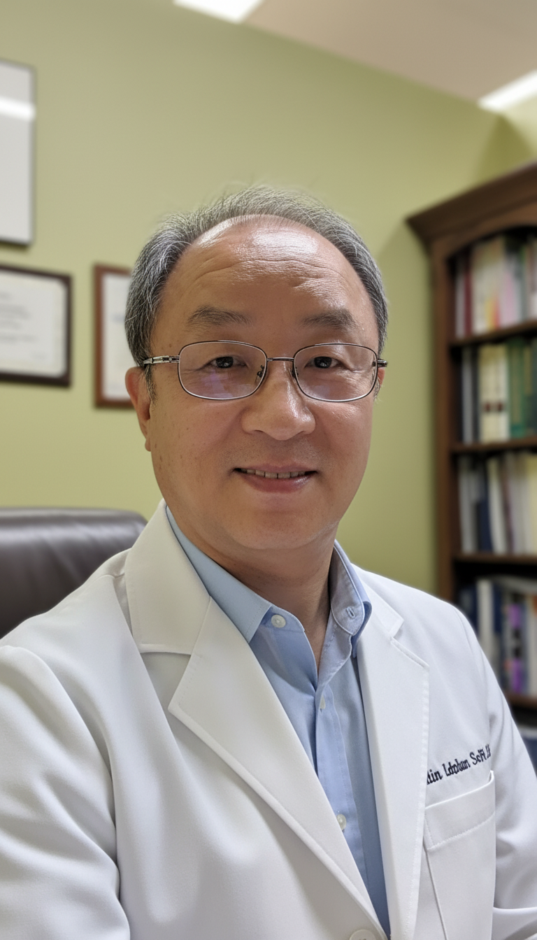 Portrait of Dr. Hee Jin (Harrison) Yang, DAOM, L.Ac.